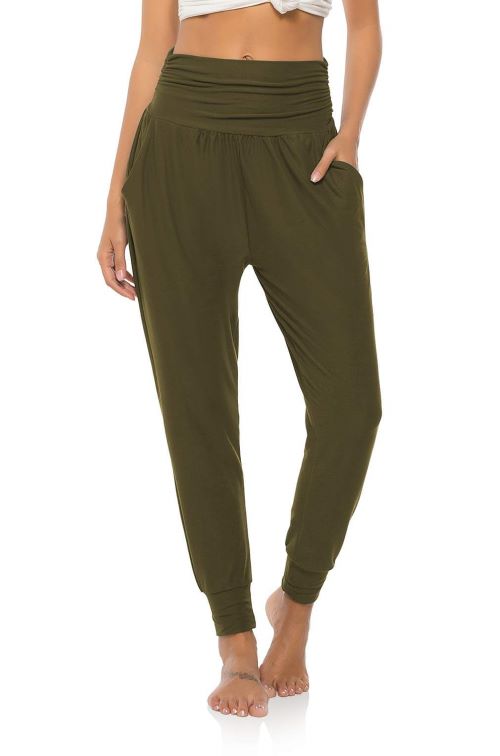 REGULAR OLIVE YOGA JOGGERS